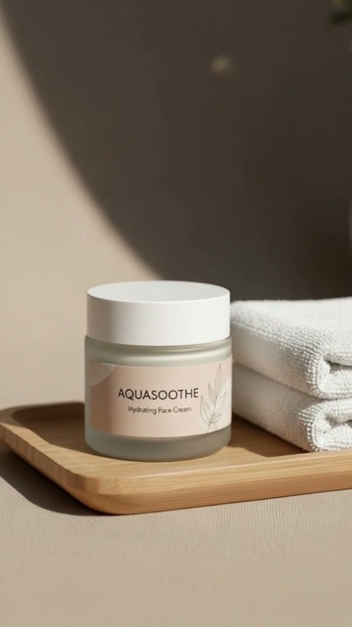 AquaSoothe: a product shoot with no shoot video cover